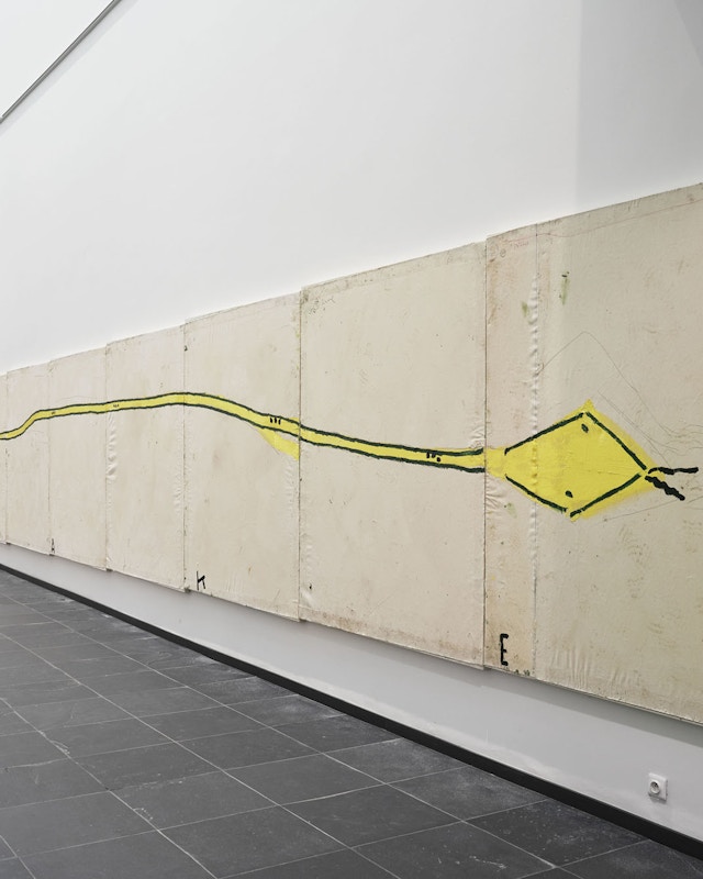 Rose Wylie picky people notice installation S M A K 2022 image Dirk Pauwels 10