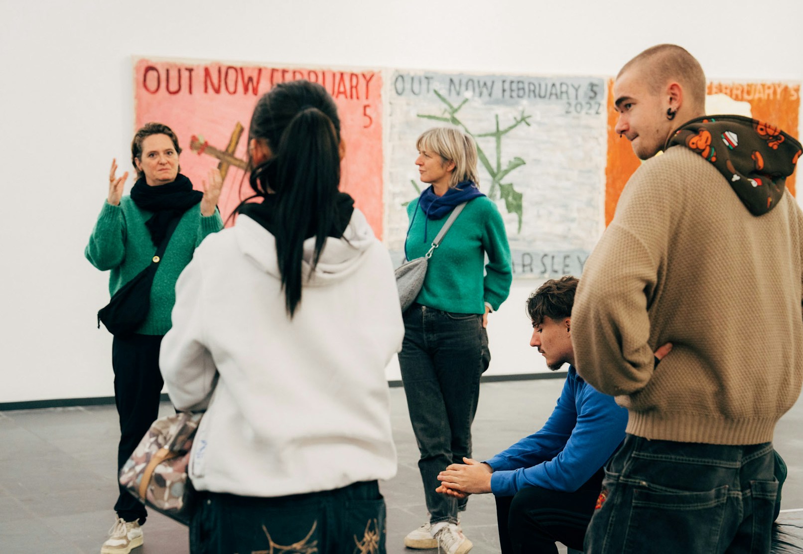 Workshop Rose Wylie DUO2 images Eva Vlonk 2